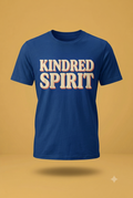 Kindred Spirit Retro Graphic T-Shirt - Royal Blue