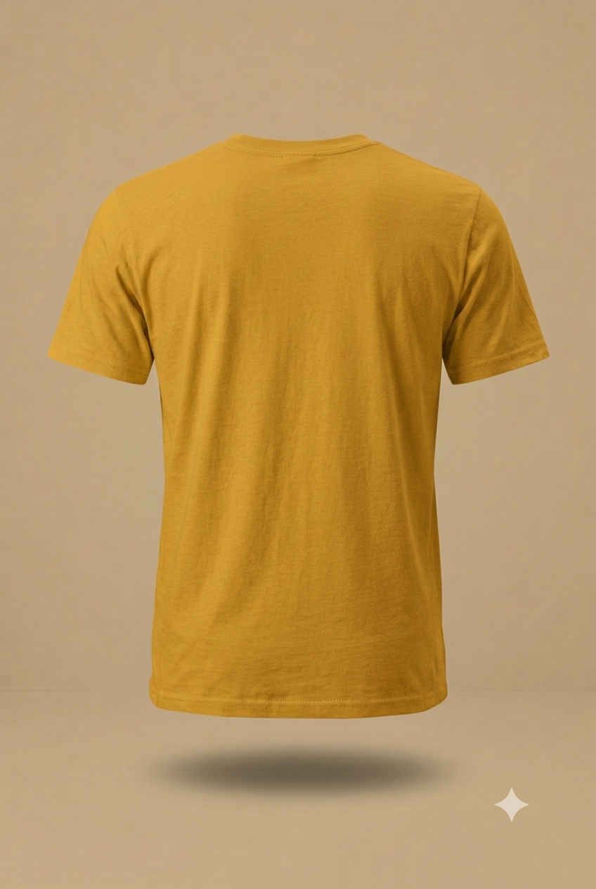 Mustard Yellow Men's T-Shirt