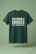 Premium Deep Forest Green Crewneck T-Shirt