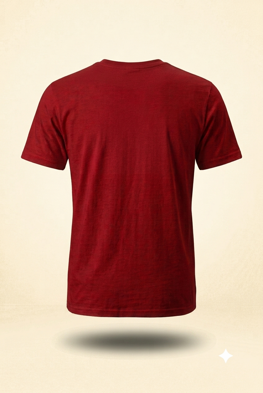 Crimson Red Men's T-Shirt