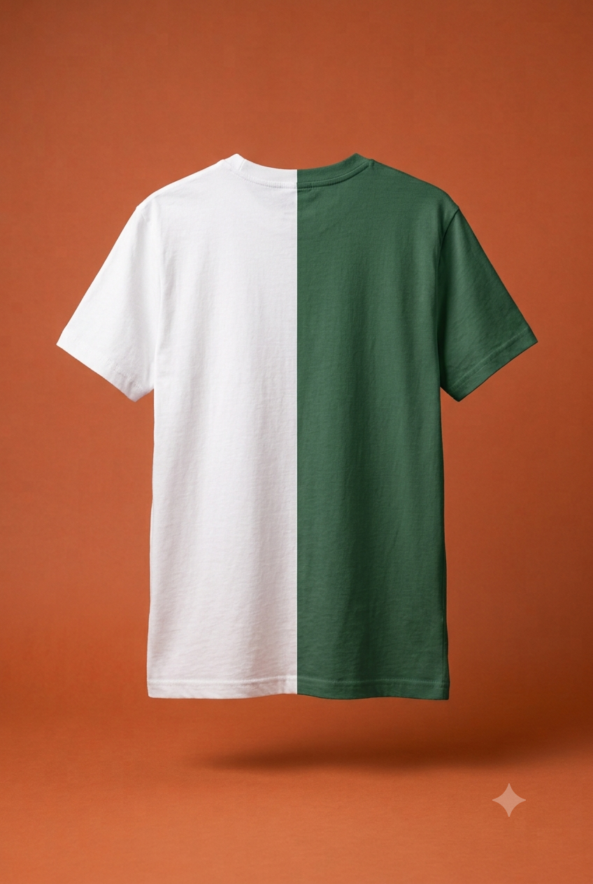 Split Vibe Crewneck T-Shirt